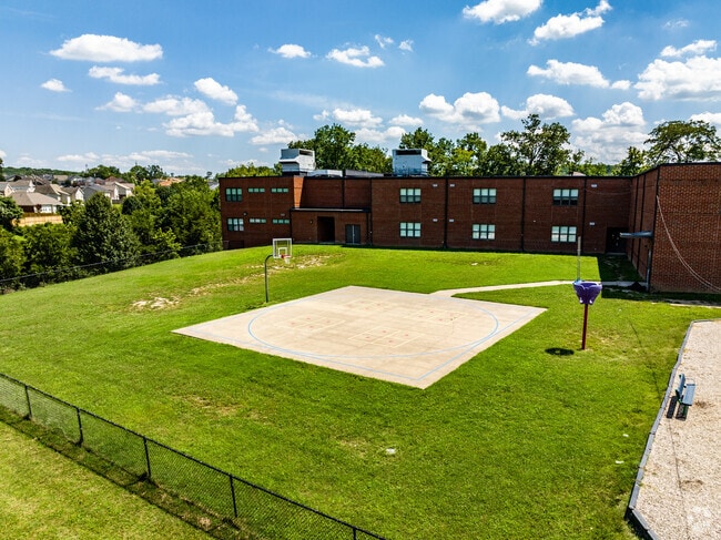The AZ Kelly Elementary basketball court.