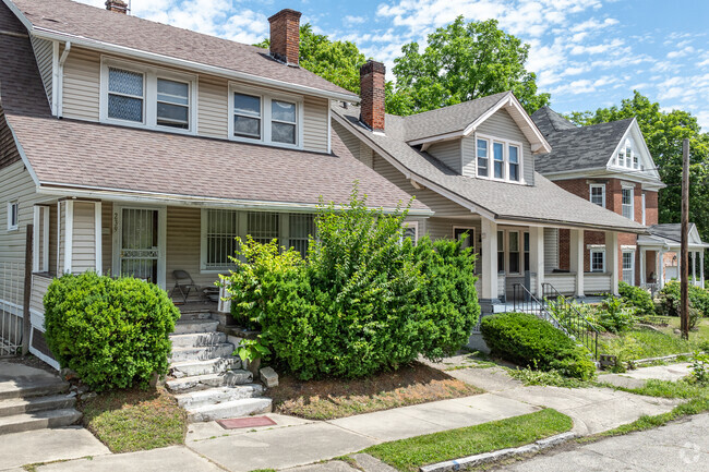 While driving through MacFarlane, you'll find many older home styles.