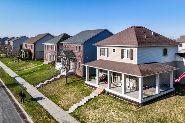 The fast-growing exurb of St. Michael boasts urban amenities.