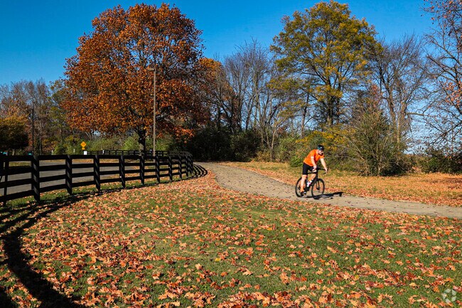 The Legacy Trail stretches for over 12 miles, from Lexington to Donerail, near Georgetown, Ky.