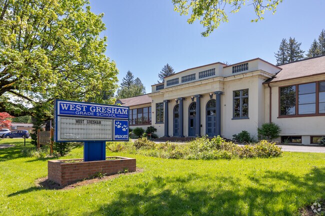 West Gresham Elementary School is located on West Powell Boulevard in Downtown Gresham.