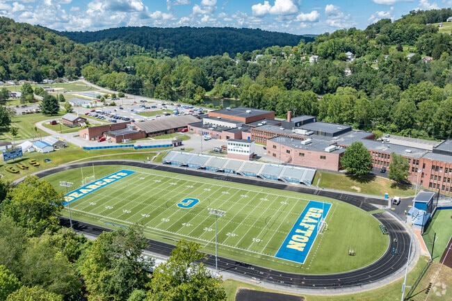 Sports facilities promote health and teamwork at Grafton High School.