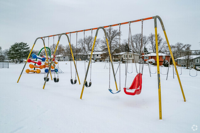 Neihardt Elementary School has lots of outdoor activities for students.