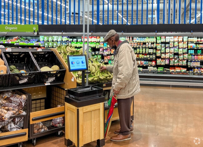 You will find all your grocery needs at the local Stockbridge Walmart.