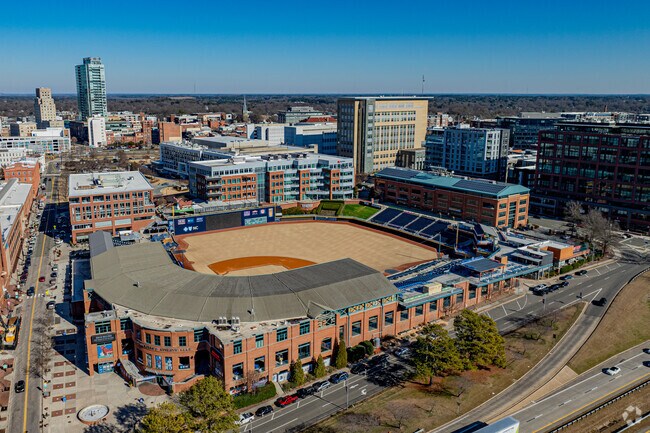 Burch Avenue neighborhood residents enjoy sports and more at The Bull Durham Athletic Park.