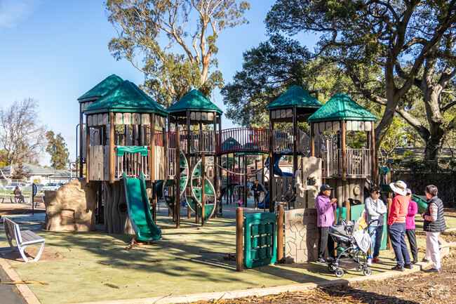 Well-kept playgrounds are perk of living in Easton Addition.