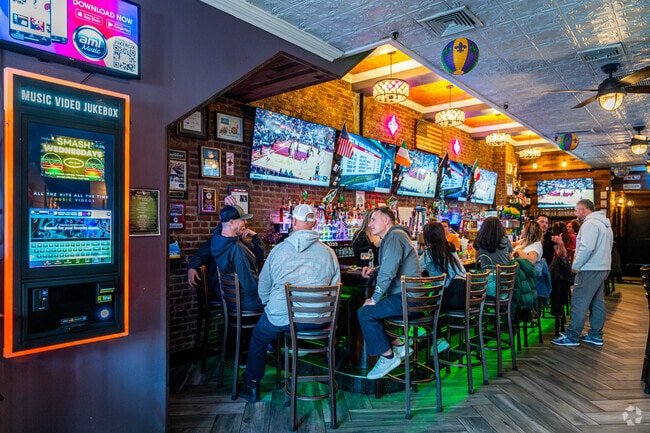 Bourbon Street's bar is a popular one in Bayside.