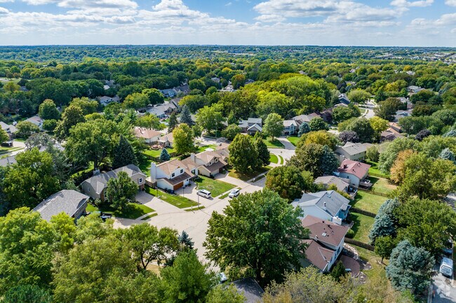 Greenfield features a mix of housing styles, from modest ranches to larger two-story homes.