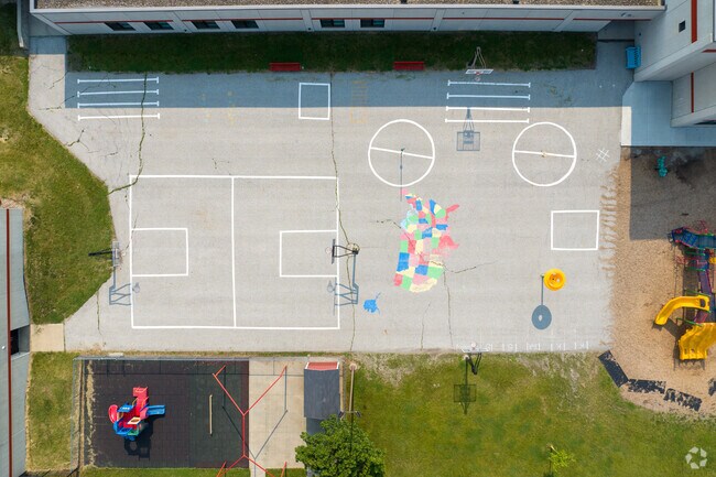 North Polk Central Elementary School Aerial