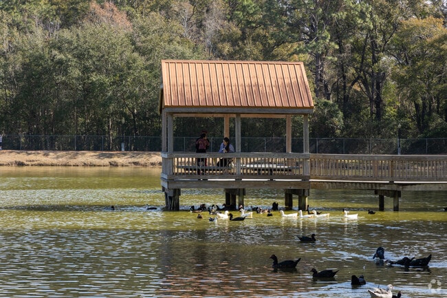 Residents can relax and feed the ducks at the Twin Hills Park in Crestview.