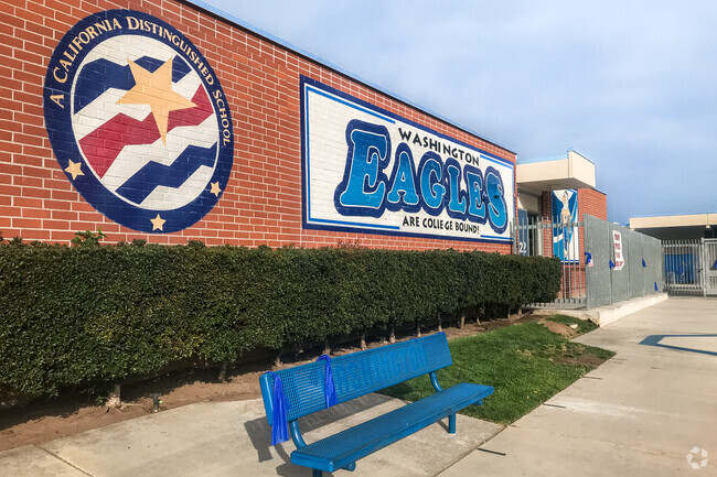 George Washington Elementary School staff and parents support the community of Norco.