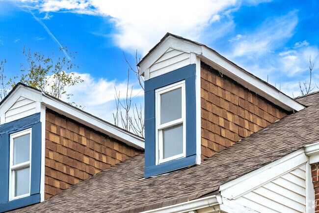 Dormers are a common sight on residences in the Baden neighborhood.