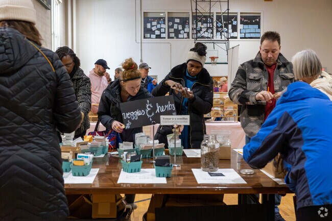 The Winter Market at Old Trail School is a great time to support local businesses in Montrose-Ghent.