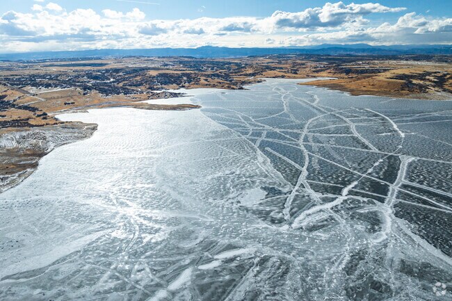 Rueter-Hess Reservoir in Meridian Village, Lone Tree, Colorado is a beautiful space.