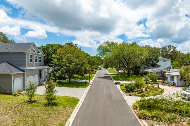 On the streets of Belmar you'll find a variety of home styles.