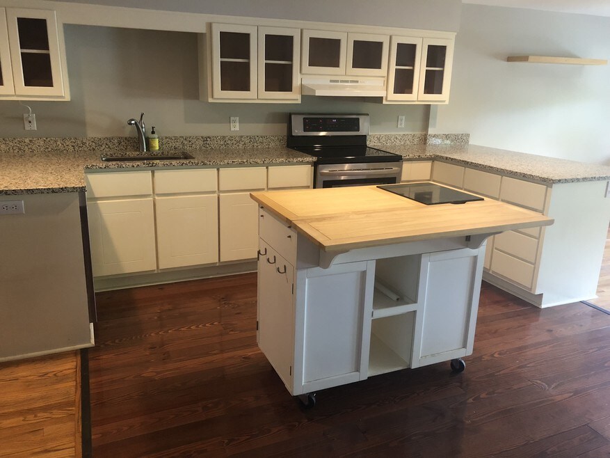 Lots of counter space and updated appliances