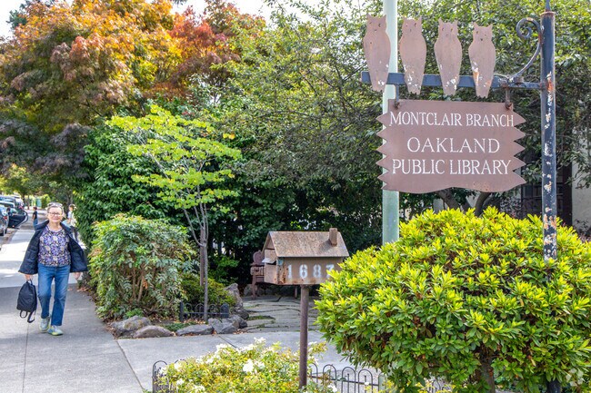 Glen Highlands residents love having the quaint Montclair Library just on their border.