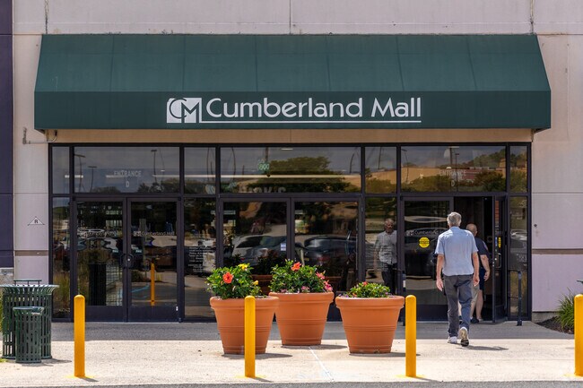 Cumberland Mall is a short drive from Franklin Township and has tons of shopping options.