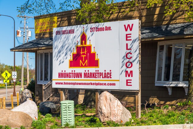 The Hmong Town Market has over 125 different stores.