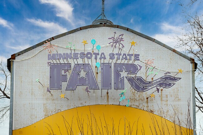 The Minnesota State Fair lies in the southern area of Falcon Heights.