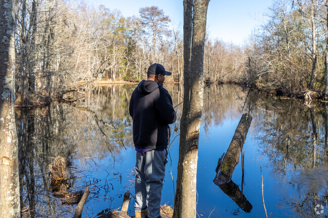 Lemira residents head south to go fishing on the Pocotaligo River.