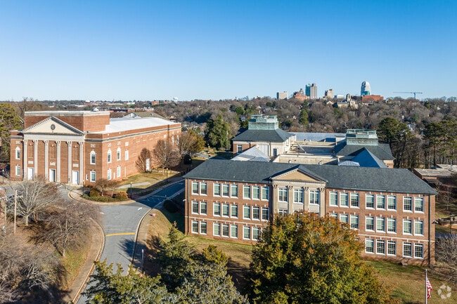 Reynolds High School is situated in the West Highlands neighborhood.