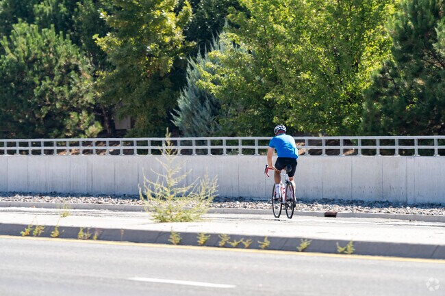 Pioneer Meadows sits between two major highways for those looking to cycle to Downtown Sparks.