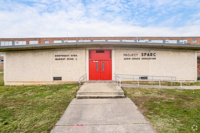 Attend classes at Northeast High Magnet School in Rhawnhurst.