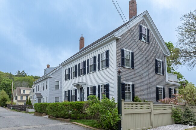 Manchester by the Sea boasts quiet residential streets lined with colonial style homes.