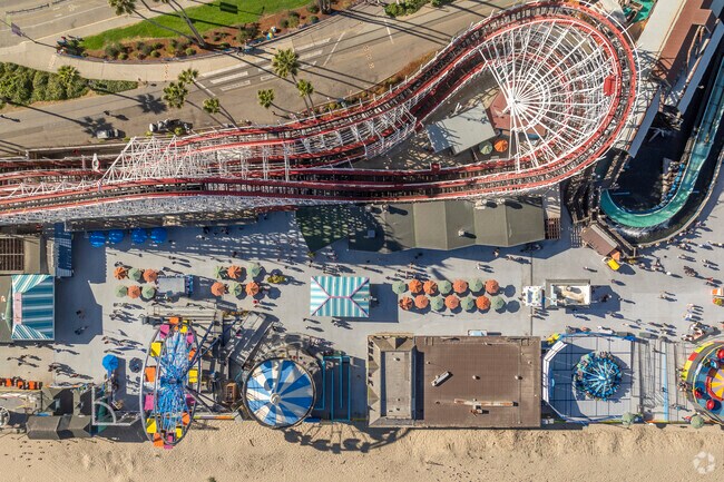 The Santa Cruz Boardwalk is a popular place to go to in Santa Cruz.