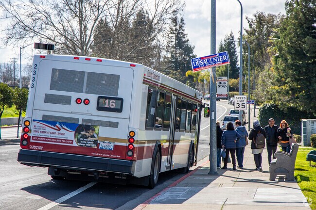 Ellis Lake is served by the County Connection bus line.
