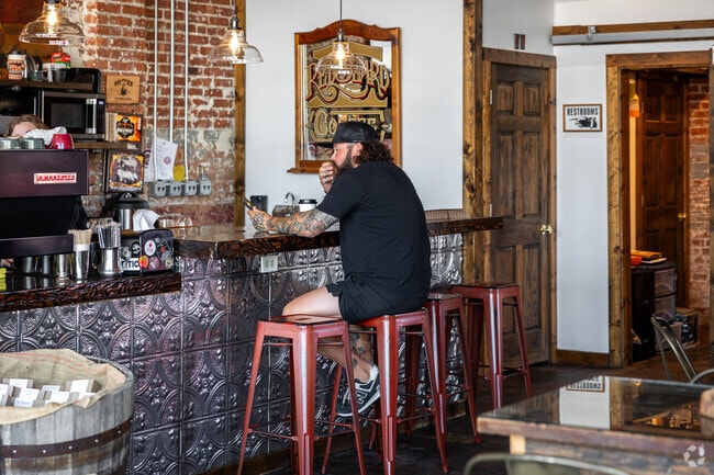 Stop by Red Bear Coffee for some caffeine in Dodge City.