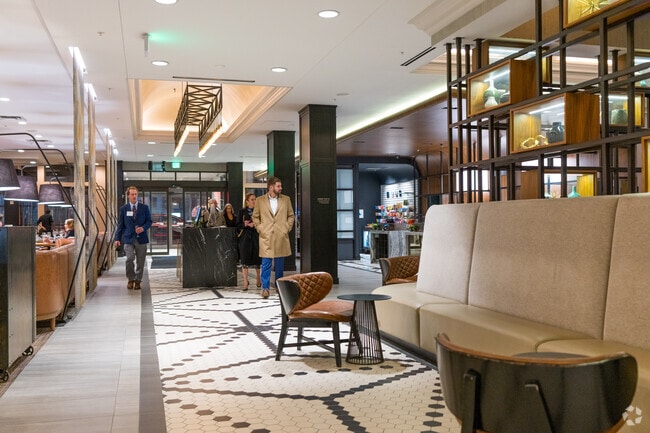 The Renaissance Minneapolis Hotel is set in an historical train depot in downtown Minneapolis.