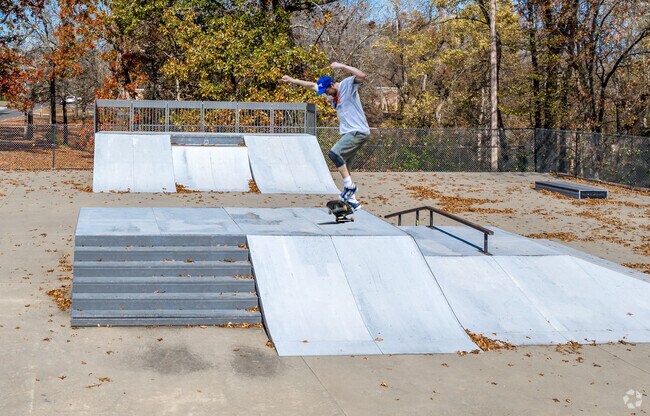 Younger residents can take advantage of the skate park at Stevens Park in Kershaw.