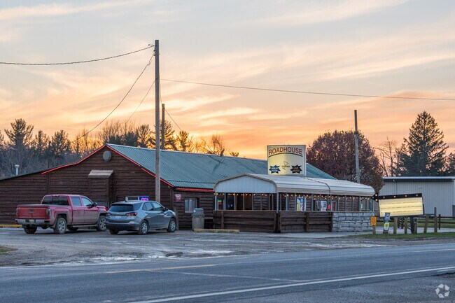 The Mulliken Roadhouse is just down the road from Sunfield.