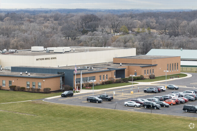 Mathews Middle School is a well ranked choice.