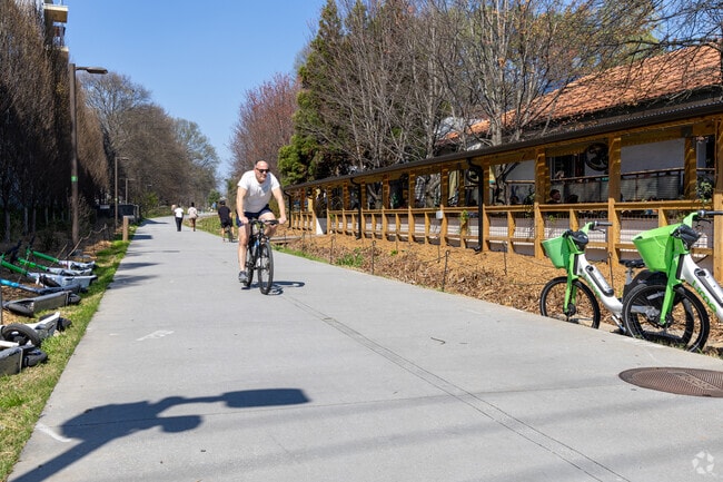 The Atlanta Beltline has brought much activity and many changes to Reynoldstown.
