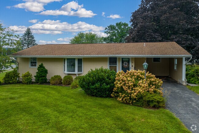 Ranch style homes are prevalent in Robesonia.