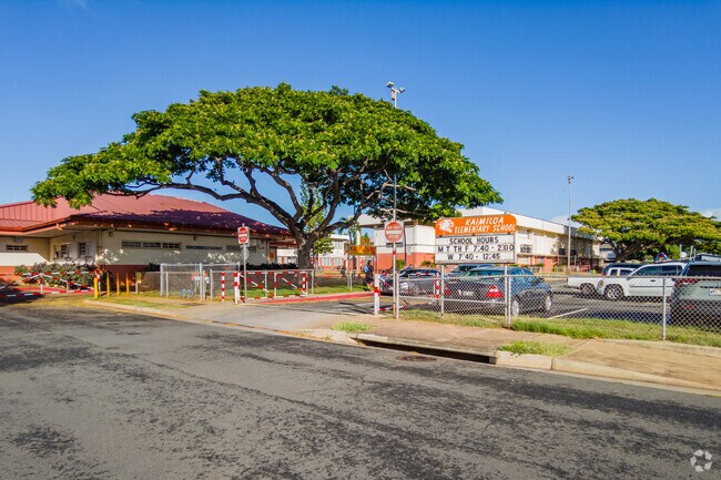 Kaimiloa Elementary School serves students in Ewa Beach, Hawaii.