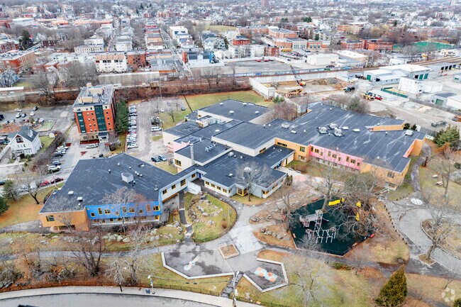 UP Academy Holland is a tuition-free, public school open to all Boston scholars in Dorchester.