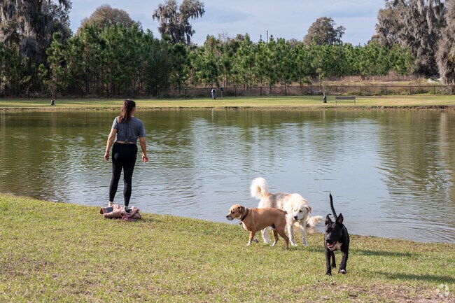 Barkley Square Dog Park is a popular community feature near West DeLand.