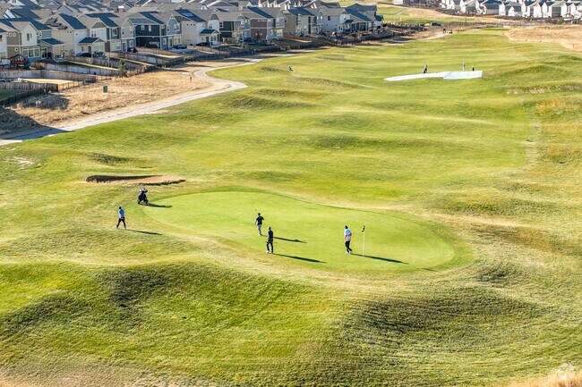 Whether on the back or the front nine, people come from all around Buffalo Run, to sharpen their game.