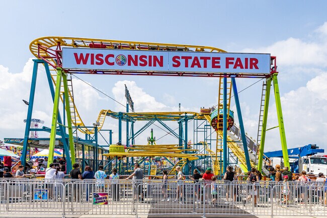 The Wisconsin State Fair comes to Henderson Park in West Allis every August.