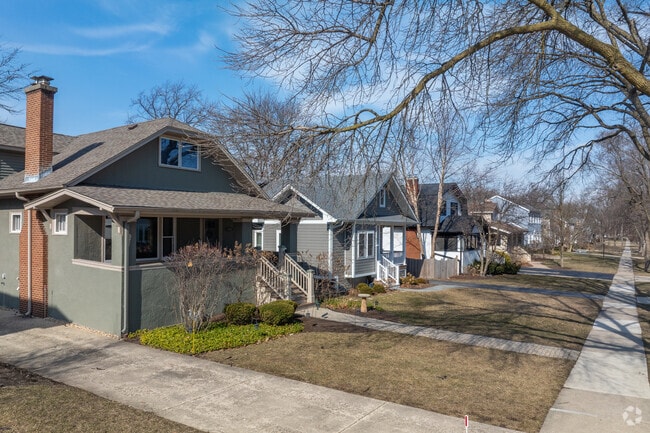 Houses in Field Park sit on nicely sized lots with front and backyard space.