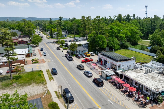 Pure Michigan Byway is the main road that runs through Glen Arbor's cozy downtown.