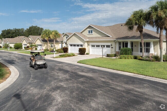 One thing Sebring neighborhoods have in common is people like to drive their golf carts.