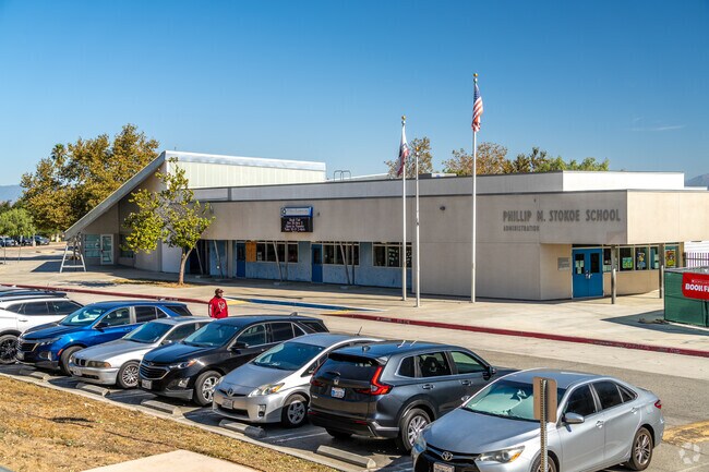 Phillip M. Stokoe Elementary reflects the pride and educational opportunities within the Alvord Unified School District.