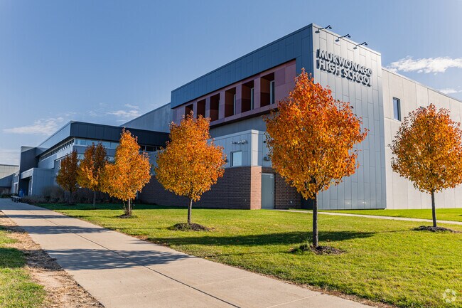 Mukwonago High School provides education in the neighborhood of 
Mukwonago Township.