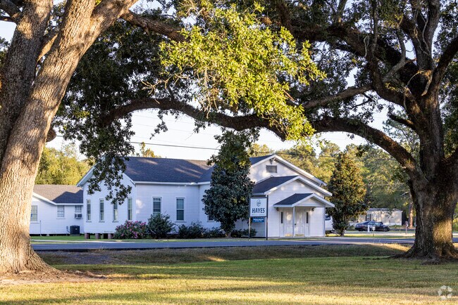 There are a few local churches in town like Hayes Baptist Church.