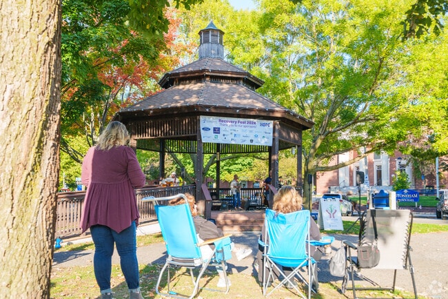 Be sure to bring your chairs to enjoy the live music at the Stoneham Recovery Fest.